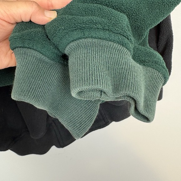 Vintage 90s Polo Sport Ralph Lauren Men's Green Black Polartec Jacket Sz L USA - Picture 9 of 15